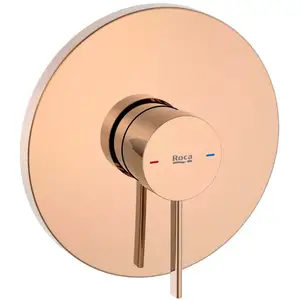 ROCA Mitigeur bain ou douche ONA à encastrer sur rocabox 1 voie rose gold pas cher