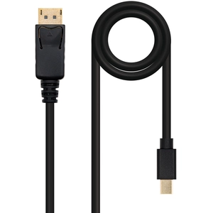 Câble Mini DisplayPort vers DisplayPort NANOCABLE 10.15.240 Noir pas cher
