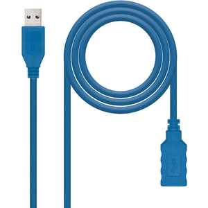 USB Extension Cable NANOCABLE 10.01.0902-BL 2 m pas cher