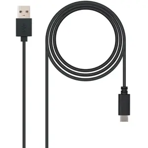 NanoCable 10.01.2101 - Câble 3A USB 2.0 vers USB-C, mâle-mâle, Noir, 1mts pas cher