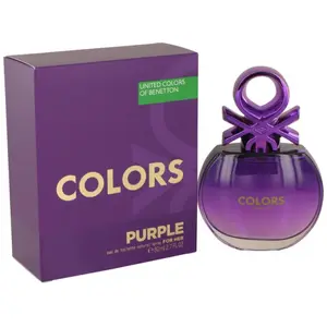 Benetton 80ml Colors De Purple, Eau De Toilette pas cher
