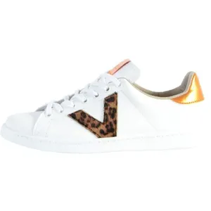 Victoria Victoria Tenis Pu 'leopardo' - Blanc - 37 pas cher