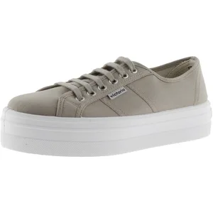 Victoria Baskets Victoria Blucher Lona Plataforma Beige - 39 pas cher