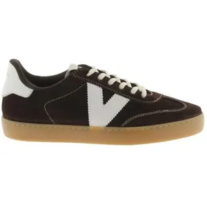 Victoria Baskets En Cuir Fendu Et Contraste Femme Victoria Berlín Ciclista pas cher