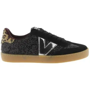 Baskets à paillettes et imprimé animal femme Victoria Berlín Ciclista pas cher