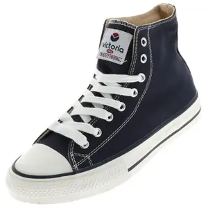Victoria Chaussures Mid Toile Victoria Vintage Mid Marine 57907 - Bleu - 41 pas cher