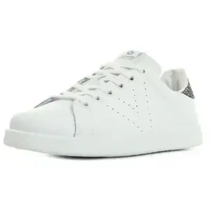 Baskets Victoria Deportivo Basket Piel Blanc 41 pas cher