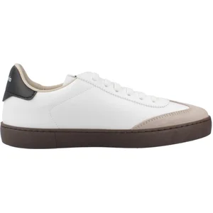 Victoria. - Basket Basse À Lacet À Semelles Marron Pour Femme - Blanc - 37 pas cher