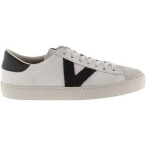 Victoria Chaussures Victoria Berlin Pour Femmes - Baskets En Cuir Blanc Et Noir - 40 pas cher