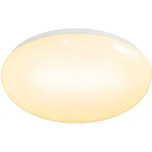 Aigostar - LED Plafonnie re - 24W 1800lm - 3000K 830 - Bewegingssensor pas cher