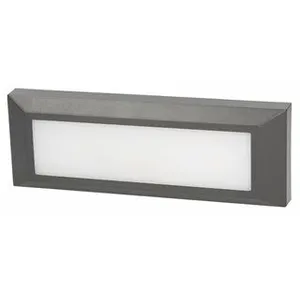 GSC Applique murale LED Kuito Series 4W 3000 - 4000 - 6000K IP65 Gris anthracite pas cher