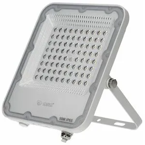 GSC Projecteur led aluminium 50W 3000K IP65 Blanc pas cher