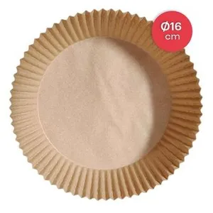 GSC Papier pour friteuse à air rond Ø16cm (Pack de 100 unités)