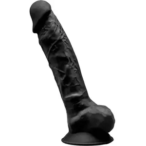 Silexd - Gode Réaliste Noir Double Densité N° 1-20 cm pas cher