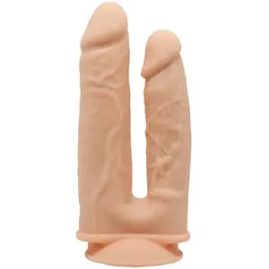SILEXD - PENE REALÍSTICO DOBLE CON VIBRACIÓN MODELO 1-19,5CM pas cher