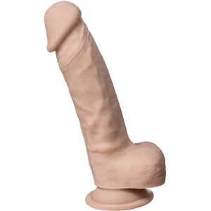 SILEXD - Real Skin - Realistische Dildo - Model 1 - 23 cm - Lichte Huidskleur