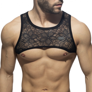 Harnais en dentelle Flowery Noir noir XL/XXL