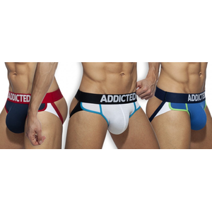 Pack Jockstrap SECOND SKIN x 3 multicolore LVendu pargaystore