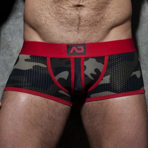 Jock Boxer Camo Stripe Fetish Rouge rouge XL pas cher