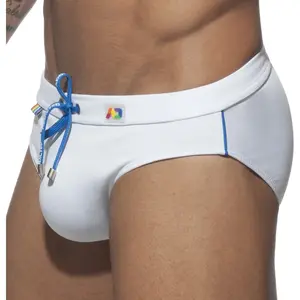 Slip de bain RAINBOW SWIM Blanc blanc XXL