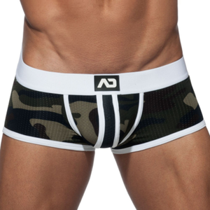 Boxer CAMO STRIPE Blanc blanc L