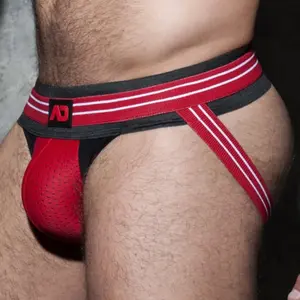 Jockstrap DOUBLE STRIPE Rouge rouge XL