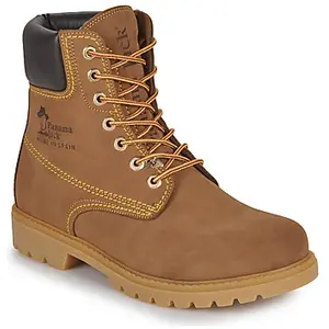 Bottes - Panama Jack - Panama 03 Wool C6 - Cuir Nubuck Avellana - Semelle Antidérapante - Confortable