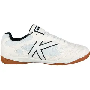 KELME Chaussures de football en salle Indoor Cup, blanc, 43 EU pas cher