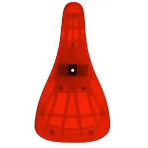 Selle de vélo BMX / Freestyle VELO pour montage pivotant de la tige de selle. Nylon, rouge clair pas cher