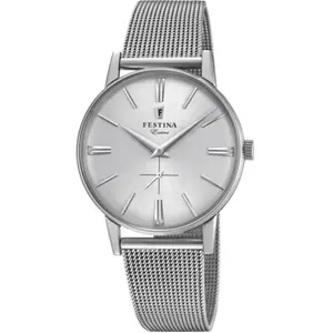 Montre Festina homme Extra acier bracelet milanais F20252/1 pas cher