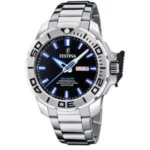 Comparateur de prix : Festina Mens Watch Festina F20665/3, Quartz, 46mm, 20atm