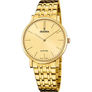 Montre - FESTINA - SWISS MADE - Acier - Noir - Étanchéité 5 ATM pas cher