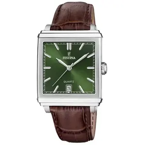 Festina Montre pour Hommes on The Square F20681/7 en Acier Inoxydable pas cher