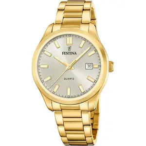 Montre - Acier Or - Festina - F20740/1 pas cher