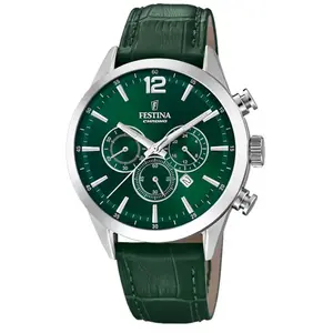 FESTINA MEN'S GREEN WATCH F20542/7 pas cher