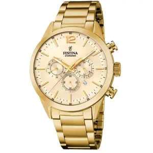 Festina, Montre, F20633/4 Chrono, Or, (Montre analogique, 43.50 mm) pas cher
