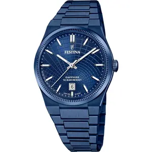 Montre - Acier Bleu - Festina - F20078/1 pas cher