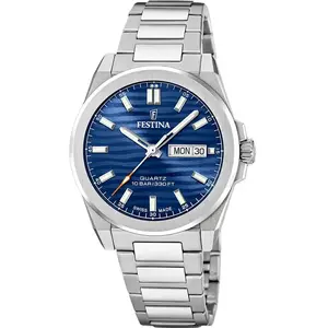Montre - Acier Bleu - Festina - F20073/3 pas cher