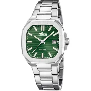 Montre - Acier Vert - Lotus - 19047/3 pas cher
