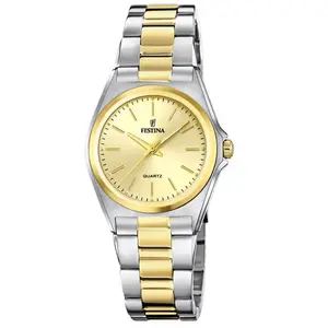 Comparateur de prix : Montre Femme - FESTINA - F20556-3 - Quartz - Acier - Gris/Jaune