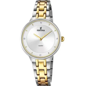 Montre Femme FESTINA MADEMOISELLE en Acier Bicolore 235189 pas cher