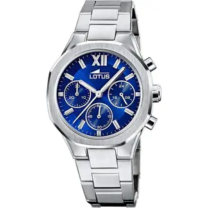 LOTUS Reloj Excellent 18869/2 Mujer Azul, Silver, Classique pas cher