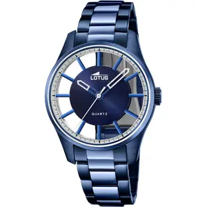 Lotus Reloj Excellent 18904/1 Hombre Azul, bracelet pas cher