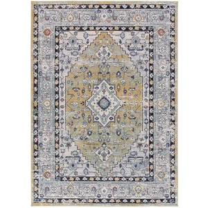 Tapis ATTICGO vintage 140 x 200 cm MABEL 3838 multicolore pas cher