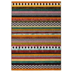 Tapis ATTICGO ethnique 160 x 230 cm MOAR 16229 multicolore