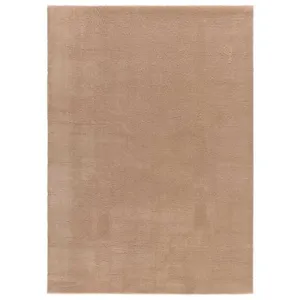Tapis ATTICGO uni 200 x 290 cm LOFT LISO beige pas cher