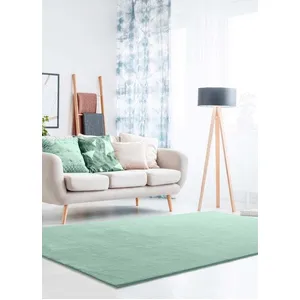 Tapis ATTICGO uni 160 x 230 cm LOFT LISO vert