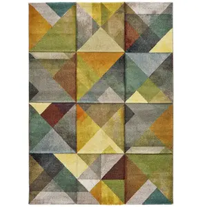 Tapis ATTICGO géométrique 120 x 170 cm MATRIX 24064 multicolore