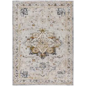Tapis ATTICGO vintage 77 x 150 cm SPRINGS 2175 multicolore pas cher