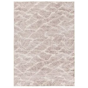 Tapis ATTICGO abstrait 140 x 200 cm CLASS beige pas cher